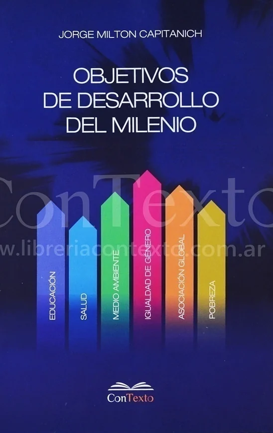 Tapa del libro «Objetivos de desarrollo del milenio»
